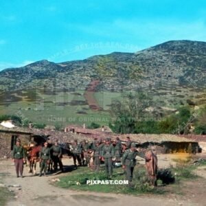 Invasion of Greece 1941. 304 Schutzen Regiment. 2nd Panzer Division. Army Infantry. Gebirgsjager