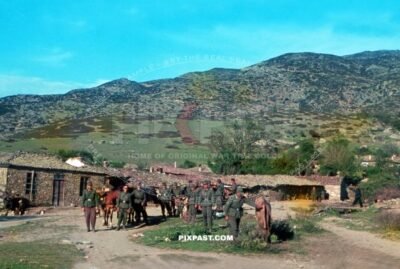 Invasion of Greece 1941. 304 Schutzen Regiment. 2nd Panzer Division. Army Infantry. Gebirgsjager