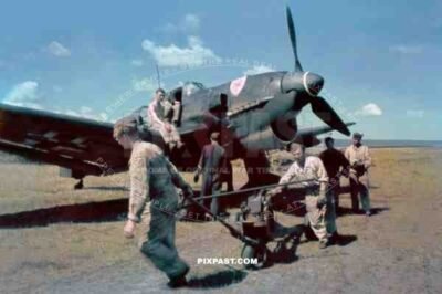 JU 87 Stuka Dive Bomber from Knights Cross winner Johann Zemsky. Sturzkampfgeschwader 51. Stalingrad area 1942.