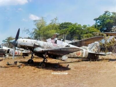 Japanese Kawasaki Ki 61 Hien Luzon 1945