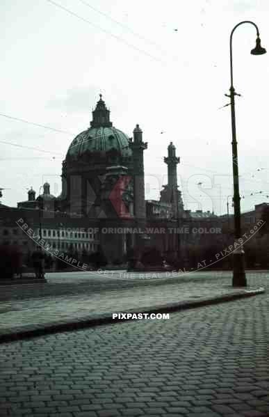Karlskirche, Karls, Church, Vienna, Austria 1939