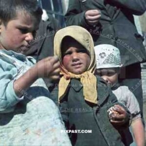Kids in Dachne, Crimea, Ukraine 1942