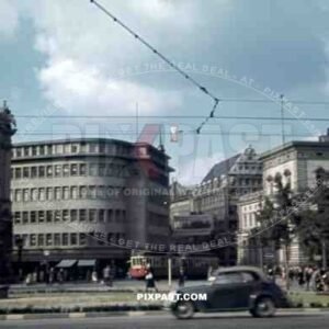 Königsplatz in Leipzig, Germany 1940
