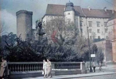 Königsresidenz Wawel in Krakow, Poland 1940