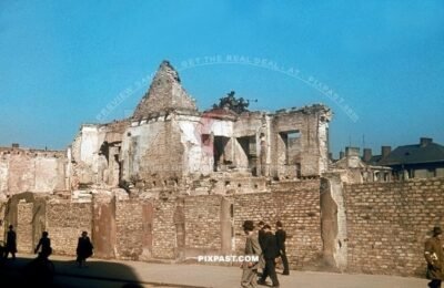 Krakow Krakau Poland 1940 Destroyed City Bomb Damage, Ruins