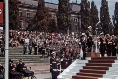Kriegsmarine parade in Dresden, Germany 1939