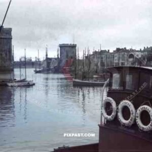 La Rochelle harbour, France 1940