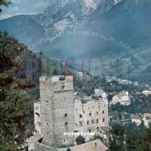 Landeck castle, Austria 1941, Pontlatz Kaserne