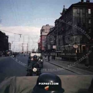 Lassallestrasse in Vienna, Austria ~1938