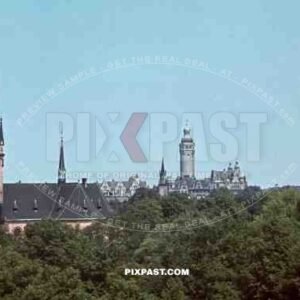 Leipzig Germany 1940 color agfacolor