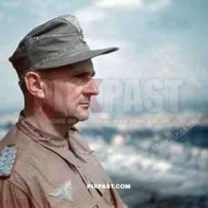 Luftwaffe Fak Officer Major in tropical uniform and hat, Italy 1942, unit originally from Bad Saarow, Pieskow, Germany.