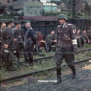 Luftwaffe Field Division 2nd Lufllotte in Etterbeek/ Brussels, Belgium 1941