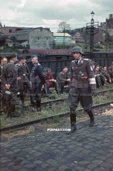 Luftwaffe Field Division 2nd Lufllotte in Etterbeek/ Brussels, Belgium 1941