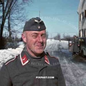 Luftwaffe Hauptmann Rolf, Januar 1940. From Flakgruppe Memmingen Flakgruppe. Winter