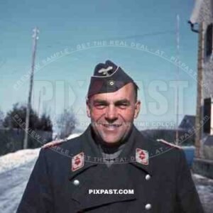 Luftwaffe Hauptmann Rußdorfer, Januar 1940. From Flakgruppe Memmingen Flakgruppe. Winter