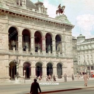 Main Vienna Opera House Wien Austria 1938
