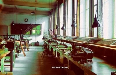 Mauser Factory workshop in Germany 1939 producing infantry rifle  Karabiner 98k, Kar98k or K98k