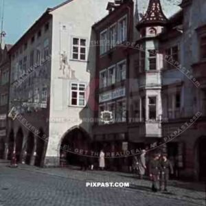 Maximilianstrasse in Lindau am Bodensee, Germany ~1942
