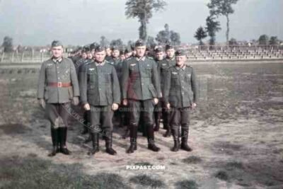 Medical Wehrmacht field exercise in Kandel, Germany 1940