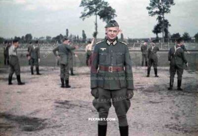 Medical Wehrmacht field exercise in Kandel, Germany 1940