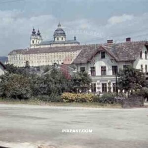 Melk abbey in Melk, Austria 1939