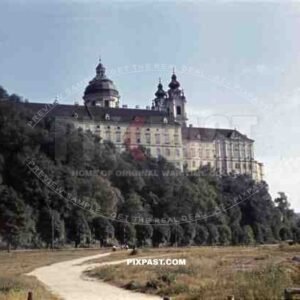 Melk abbey in Melk, Austria 1939