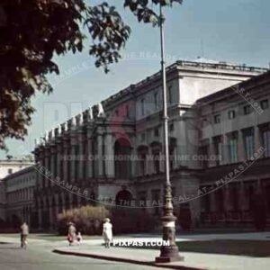 Munchner Residenz and Hofgarten. Germany 1937
