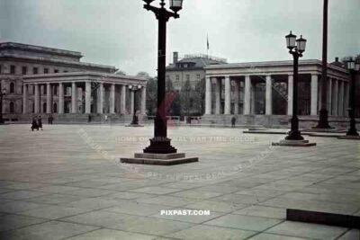 Munich 1939, Konigsplatz, Ehrentempel, Fuhrerbau and Braunes Haus.