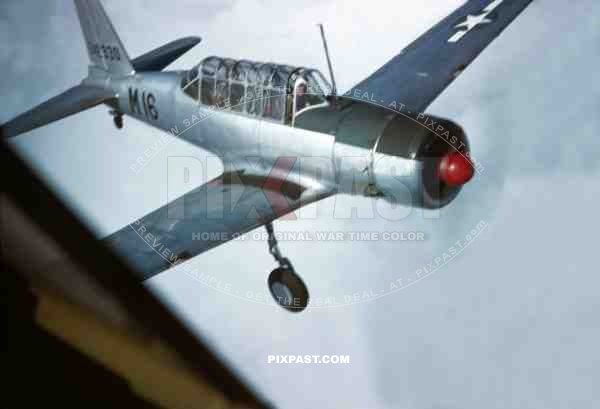 North American Vultee BT-13 Valiant Trainer aircraft M 16. 02330. United States Army Air Corps (USAAC) 1941
