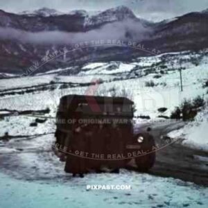 Norway 1942 Snow Winter, Sdkfz9 FAMO 18 ton halftrack truck