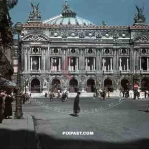Occupation of Paris France 1940. City Opera House. Palais Garnier