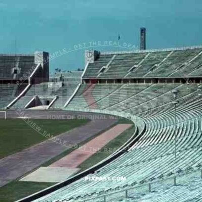 Olympia Stadium in Berlin, Germany 1937