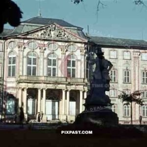 Palace Bruchsal, Bruchsal, Baden Wurttemberg, Germany, 1941, 22nd Panzer Division,