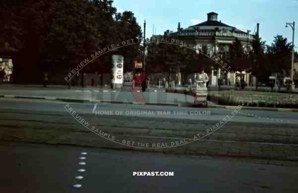 Panorama Gaststätte in Leipzig. Germany 1940