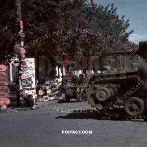 Panzer in Kramatorsk, Ukraine 1942, 9th Panzer Division,