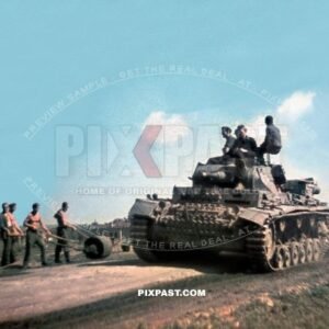 Panzer mark 3 Tank, Von Kleist, road construction unit Ukraine Operation Barbarossa, 9th Panzer Division, 1941