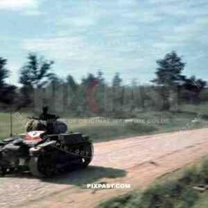 Panzerkampfwagen PzKpfw II, Sd. Kfz. 121, Ausf a1/a2/a3 , number 466, Minsk, 1941, 19th Panzer Division,