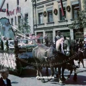 Parade at the Ludwigsplatz in Kelheim, Germany 1939