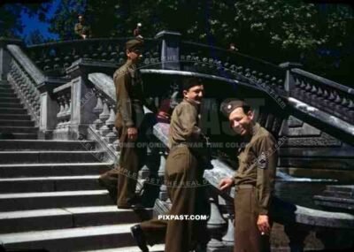 Parc Darcy, Dijon France VE Day (Victory in Europe) May 8th 1945