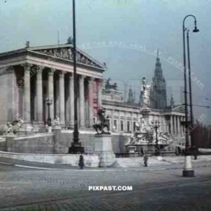 Parliament Building, Vienna, Austria 1938