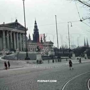 Parliament Building, Vienna, Austria 1938