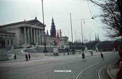Parliament Building, Vienna, Austria 1938