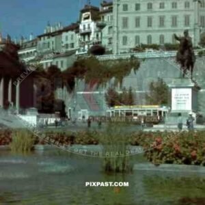 Place Neuve in Geneva, Switzerland 1945