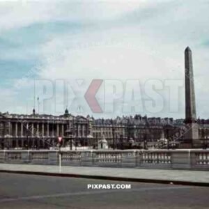 Place de la Concorde in Paris, France 1937