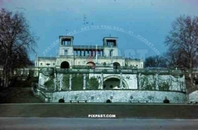 Potsdam Palace, near Berlin 1943, Orangerieschloss, Neue Orangerie, 16.03.1943.
