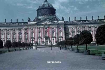 Potsdam near Berlin, Sanssouci Neues Palais 1940.