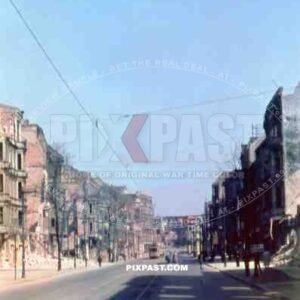 Potsdamer Strasse. Direction Potsdamer Platz. Destroyed Berlin City 1946