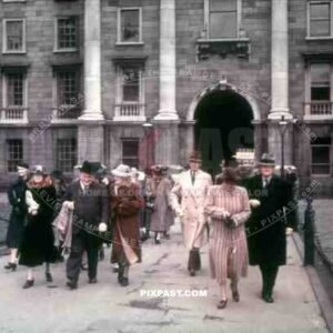 Regent House at the Trinity College in Dublin, Ireland 1939