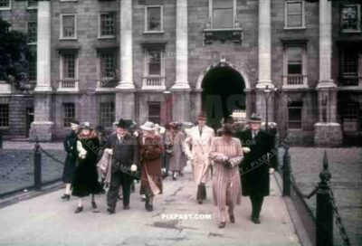 Regent House at the Trinity College in Dublin, Ireland 1939