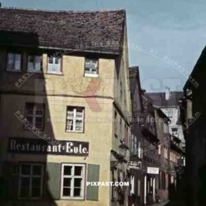 Restaurant Eule in Bayreuth, Germany 1939